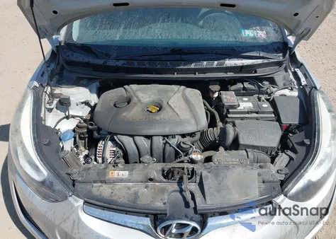 2015 Hyundai Elantra Se from USA, damaged, VIN 5NPDH4AE3FH547495